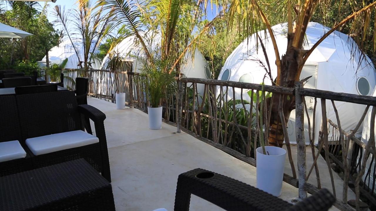 Glamping Tulum With Private Mini Pool Hotel Exterior photo